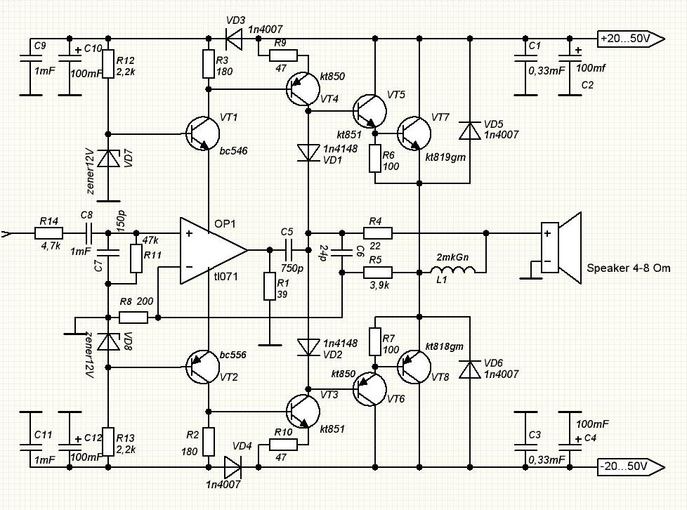Hi fi схемы. УНС 200 ватт на транзисторах. Транзисторный усилитель 100вт схема. Схема усилителя 200 ватт на транзисторах. Усилитель транзисторный на 500 ватт схема.