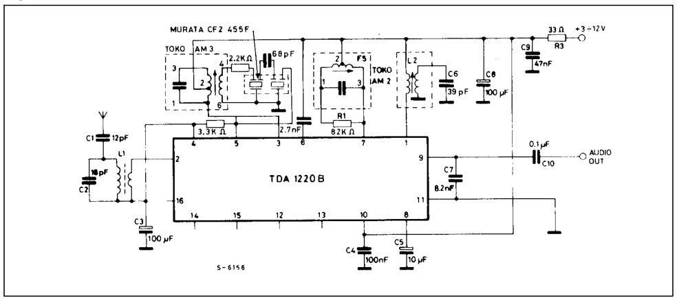 Tda1220b схема приемника