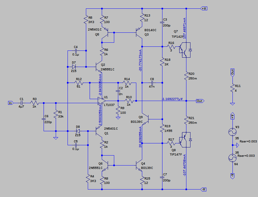 Схема хай. Усилитель мощности на транзисторах tip142 tip147. Схема усилителя на транзисторах на 100 ватт. Усилитель на транзисторах bd140 bd139. Усилитель мощности на ra60h1317m.