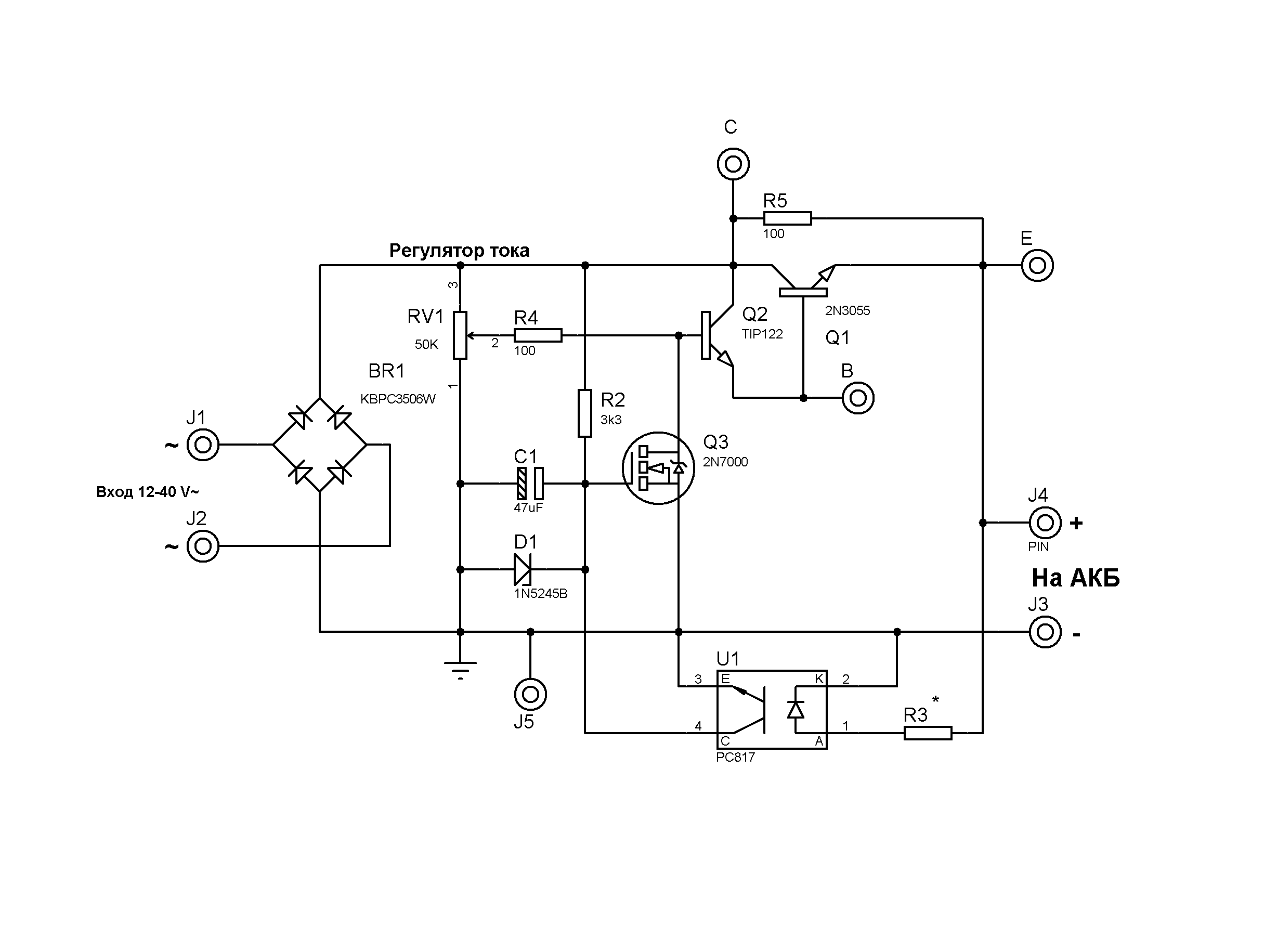 Регулятор тока на tl431