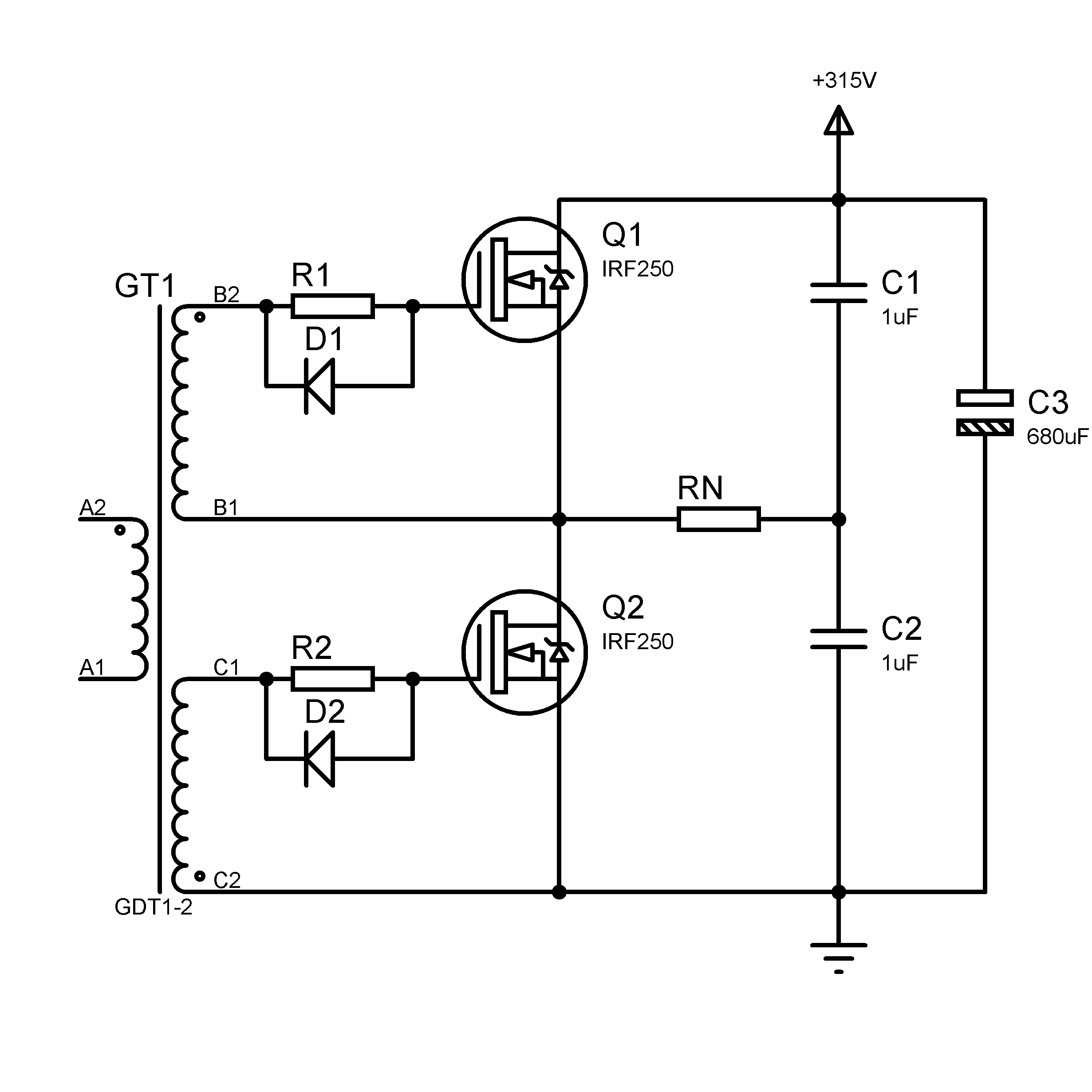 Irfp90n20d схема включения