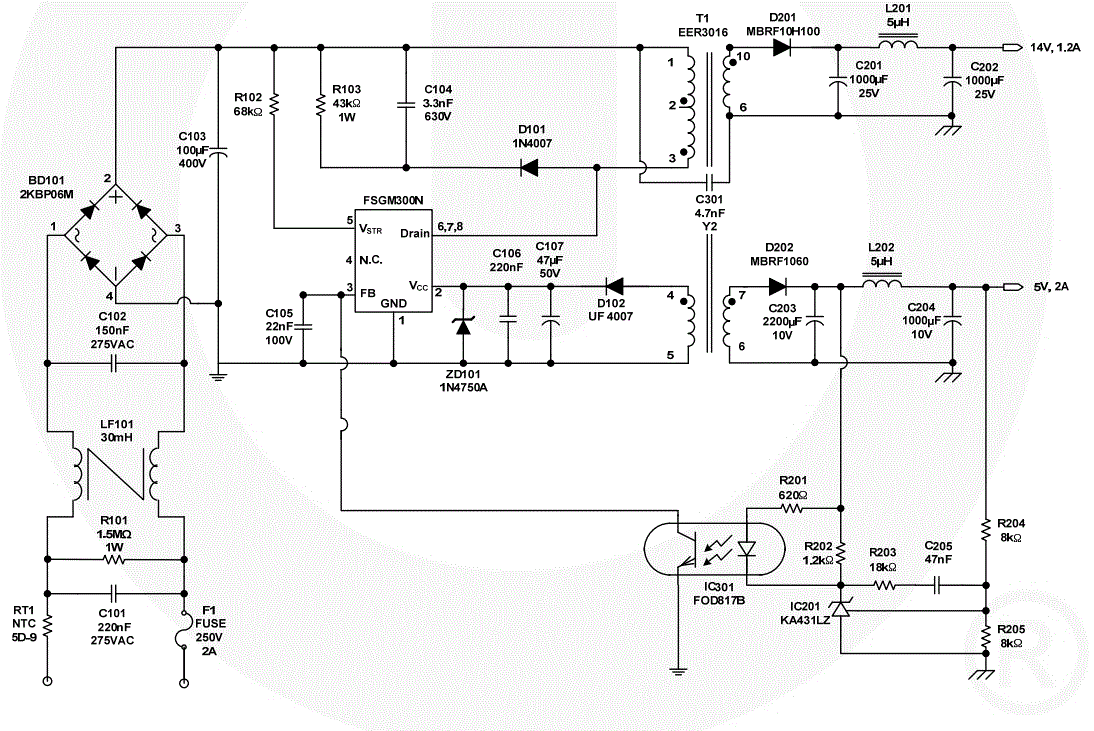 Компьютерный БП FSP ATX350F не держит нагрузку - Блоки питания - Ответ 13354913
