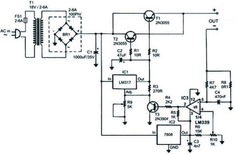 Трансформаторные зарядные устройства с ШИМ регулировкой тока (что это и как работает)